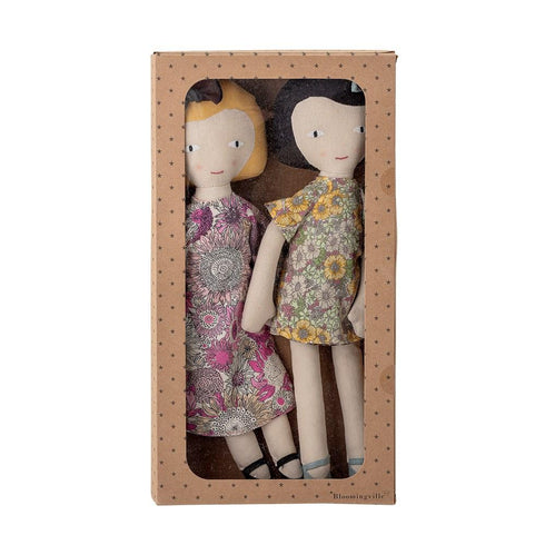 BLOOMINGVILLE MINI - Set of 2 soft dolls